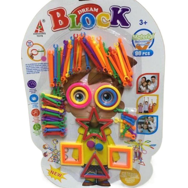 Smart Stick Blocks: Colorful Building Sticks for Early Development and Creativity