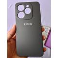 For Infinix Hot 40i - Premium Liquid Silicone Silky Soft Gel Rubber Shockproof Back Cover Case For Infinix Hot 40i. 