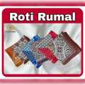 Premium Printed Roti Cover Cloth – Large Size Roti rumal  Pack of 4 | Keeps Roti Fresh & Warm  4 Side Over Lock HZ BEDDING. 