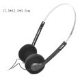 Classic Vintage-80's Headphones MP3 Walkman Wired Small Headphones Portable Adjustable Retro Headphone Laptop Wired Headphone. 