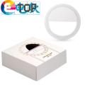 【ETOP】Mobile Phone Light Clip Selfie LED Auto Flash For Cell Phone Smartphone Round Portable Selfie Flashlight Makeup Mirror. 