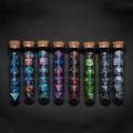 Transparent Polyhedral D D COC Dice Set 7Pcs/Set RPG Fantasy Potion Flask | Dungeons and Dragons DnD Dice Set for Table Games. 