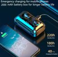 HLstar® F9 Airbuds TWS Bluetooth Headset 9D Stereo Sound TWS Bluetooth Earphones Wireless Headphones Sports Waterproof Handfree Earbuds. 
