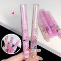 CAPPUVINI 6 Colors Jelly Lipstick Pen Love Mirror Watergloss Lip Gloss Moisturizing Lip Plumper Long-lasting Waterproof Cosmetics. 