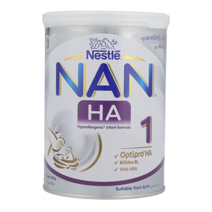 Alfatah Mall - NESTLE MILK POWDER NAN HA 1 OPTIPRO TIN 400 GM