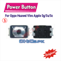 100% Original Power Button For Oppo Huawei Vivo Apple 5g/5s/5c. 