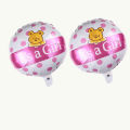 Girl Baby Shower Foil Balloons Set For Baby Shower Balloons Decoration -  Baby Girl Foil Balloons in Different Characters For Welcome Baby Girl. 