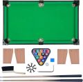Mini Pool Table, Premium Tabletop Billiards Mini Snooker Game Set - Balls, Cues, and Rack Pool, Sport Bank Shot Family Playing, Billiard Table for Children Indoor and Outdoor Game Board Game Accessories Board Game. 