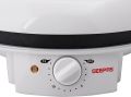 Geepas  Electric Household Pizza Maker for Instant Pizza Making Tool Oven With Ceramic Baking Stone 1800w Indoor Portable Pizza Oven Pan Maker Crepe Pancake and Imported Large Size Pizza Maker 32cm Energy Efficient 30mins Best Quality. 