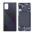 Samsung Galaxy A71 Rear Complete Body Casing Housing Replacement For Samsung Galaxy A71 - Black. 