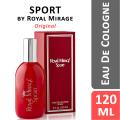 Royal Mirage Sport Perfume for Men & Women - 120ml. 