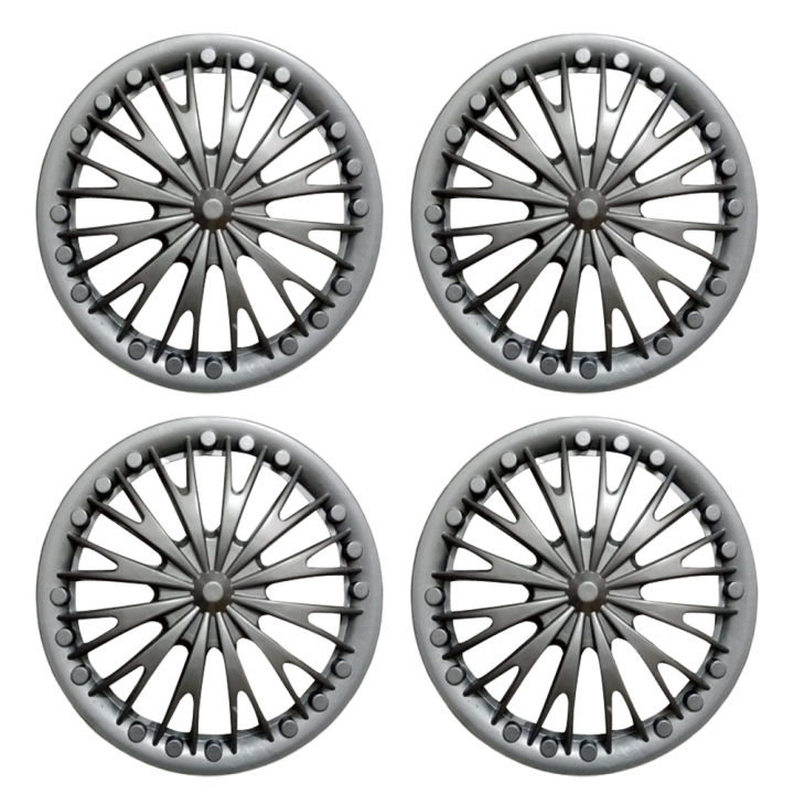 12"%20Inch%20Universal%20Wheel%20Cover%20Set%20of%204%20Pieces%20-%20Spider%20Design%20-%20Image%205