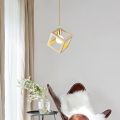 Square Cube Hanging Lamp | Triangle Shape Hanging Lamp | Ceiling Light | Pendant Lamp for Home Decor | Stylish Ceiling & Pendant Lighting | Room lights | Led bulbs (Bulb Not Included). 