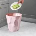Trash Bin Dustbin Lidless Decorative Open Top Waste Bin Garbage Container Can for Home Kitchen. 