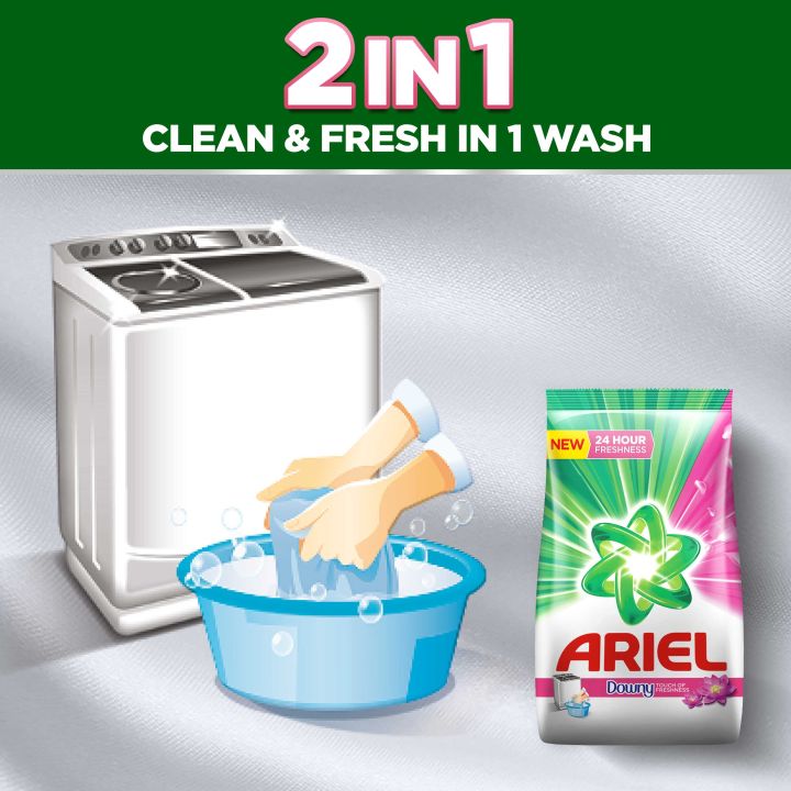 Ariel%20Detergent%20Washing%20Powder%202in1%20Touch%20of%20Downy%20-%20450g%20Pack%20-%20Image%204