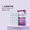 Wisdom Wistin Tab | Biotin Tab | For Thicker & Fuller Hair | 5000mcg. 