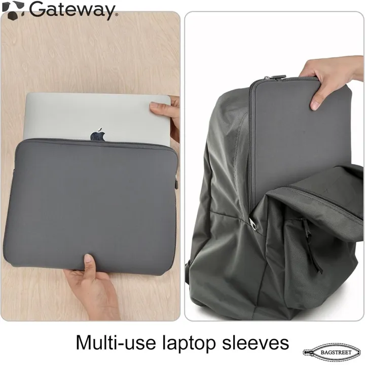Gateway%20Laptop%20Sleeve%2014"-15.4"%20Inch%20Essential%20Laptop%20Sleeve%20Dustproof,%20Waterproof,%20Shockproof%20Protective%20Case%20with%20Zipper%20for%20Men%20and%20Women%20-%20Image%206