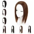 Middle Part Topper Hairpiece Heat Resistant Fiber Hair Extension Synthetic Long Straight Hair Clip-In Natural Invisible Clourse Hairpieces Women. 