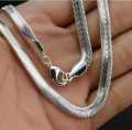 Silver Snake steel Chains. 