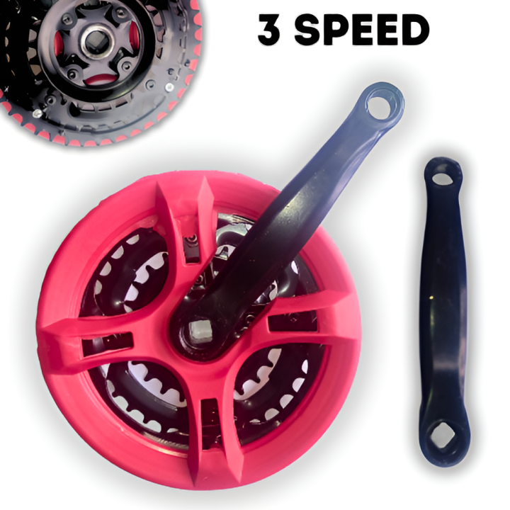 Bicycle Crank Set bicycle Gear Set Crank Set with chains cover for variable speed mountain bike crank set Bicycle chain ring crankset for cycle 3 speed