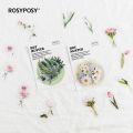 40pcs PET Aesthetics Butterfly Daisy Angel Bear Journal Stationery Supplies Scrapbooking Background Decoration Stickers. 
