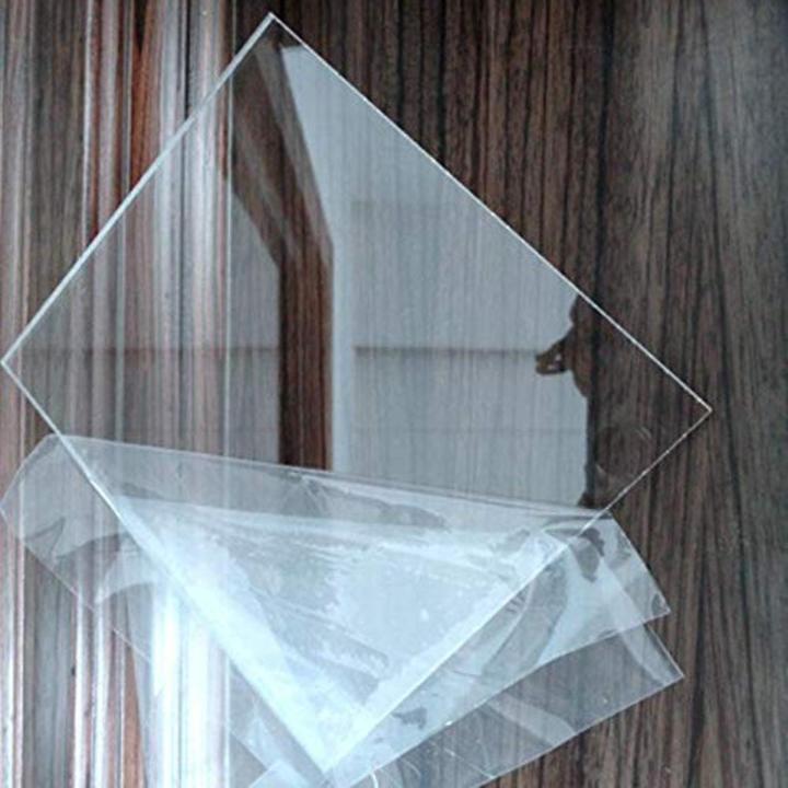 Acrylic Sheet  2mm  Transparent 12 x 16 Inches For Glass Painting & Art and Craft