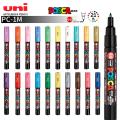 1pcs UNI POSCA Marker Pen PC-1M POP Poster Paint Pen/Graffiti Advertising 0.7mm Art Supplies Stationery Multicolor Optional. 