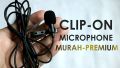 Ultra High Quality Wired Lavalier Lapel Clip On Microphone for Smartphone or Camera Omnidirectional Tiny Shirt Mic for Recording with Clip-on Perfect for Vloggers and Bloggers. 