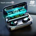 TWS F9 pro Earbuds - Wireless F9 earbuds Pro+ Power Bank -Extraordinary For Base Music - Iphone And Android Compatible - Lightweight & Portable Imported F9 Pro+ .. 