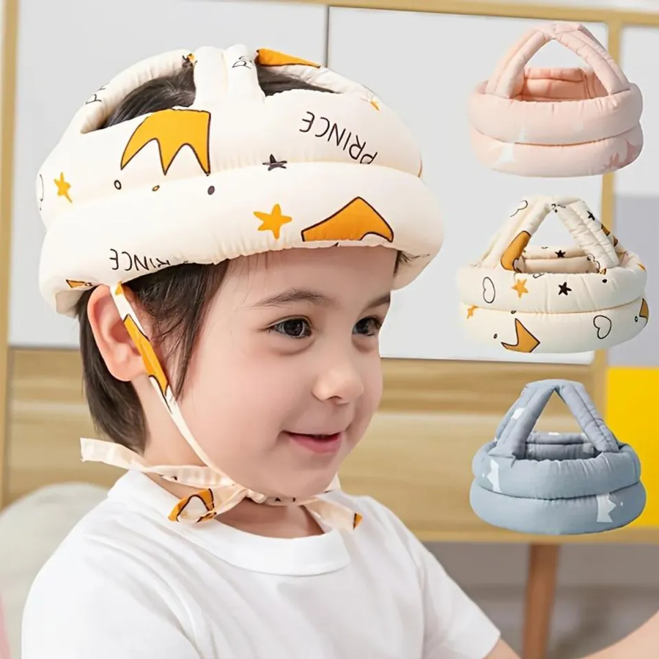 Random Design Baby Safety Helmet Head Protection Headgear Toddler