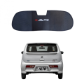 Suzuki Alto Back Screen Sun Shade With Logo. 