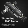 tronsmart t7 portable bluetooth speaker with powerful sound and deep bass subwoofer rechargeable with long-lasting battery compatible with phones pcs tablets and more perfect for multimedia playback and high performance audio. 