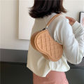 Women's Handbag2022New Simple Fashion Women's Shoulder Bag Texture Rhombus Indentation Crossbody Small Square Bag. 