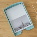 File Storage Tray Stackable File Storage Rack A4 Paper Box Stationery Shelf. 