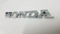 Honda Monogram Badge - Honda Car - Chrome Silver. 