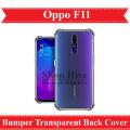 Oppo F11 Back Cover Transparent Extra Bumper Anti Shock Soft Crystal Clear Case For Oppo F11. 