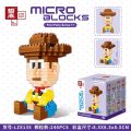 Disney Movie Toy Story 4 Building Blocks Buzz Lightyear Woody Action Model Figures Bricks Toys for Children Kids Chrismas Gifts. 