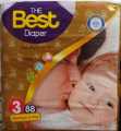 BEST BABY DIAPER SIZE 3-NO MEDIUM 6-11KG (88-PCS PACK). 
