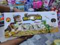 Remote Control Dinosaur Toy  For Kids/ Jurassic World RC Dinosaur With 5 Channels/ Big Size Dilophosaurus Dino With Forward,Backward,Attack,Fast Forward & Stop Mode - High Quality RC Dinosaur With Light Music & Swing Head. 