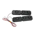 NANLIY- 2PCS 8OHM 10W Long box Full Range Subwoofer Speaker Diaphragm LCD Advertising Machine Monitor TV Speakers. 