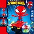 Spider Electric Balance Car Spider Man With 360 Degree Rotation With 3D Coll Dynamic Lights And Music Nice Toy For Kids Battery Operated Toy Gift for Kids Toy for kids. 