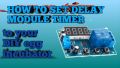 Timer circuit incubator egg turner Relay Module Switch Trigger Time Circuit Timer Cycle Adjustable. 