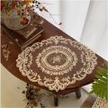 Retro Lace Placemats French Crochet Doilies Handmade Embroidered Table Mats. 