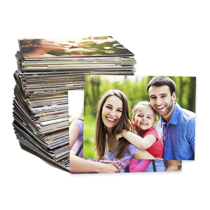 Pack of 10 Custom Photo Prints on Glossy 4x6 Inch Card, Full HD, High Quality Matte Photo Paper, Perfect for Gifts
