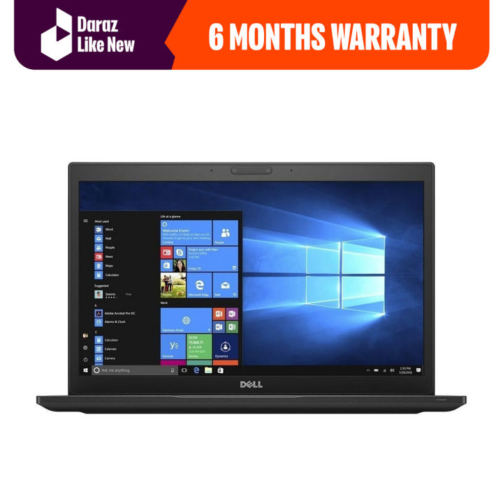 Daraz Like New Laptops - Dell Latitude 7480 | 14" Full HD Laptop - 7th Gen | Intel Core i5-7200U | 8GB RAM | 256GB SSD | Intel HD Graphics 620 | Windows 10 Pro