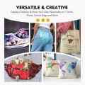 12 Pcs Maries Permanent Fabric Paints Set Dope Dyeing Textile Paints For Clothes Waterproof Burlap. 