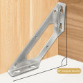 Right Angle Thickened Fixed Triangle Bracket Right Angle Bracket Fastener Chairs Bookshelves Doors Table Legs Tool Parts. 