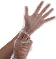 Polyethylene Gloves, Pack of 100 Disposable Clear Plastic Gloves for Cooking, Cleaning, Hair Coloring, Dishwashing, Poly Gloves Disposable and Splash-Resistant, Plastic Food Handling Gloves, One Size Fits All. 
