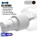 120ML EMPTY SPRAY BOTTLE PACK OF 4PCS. 