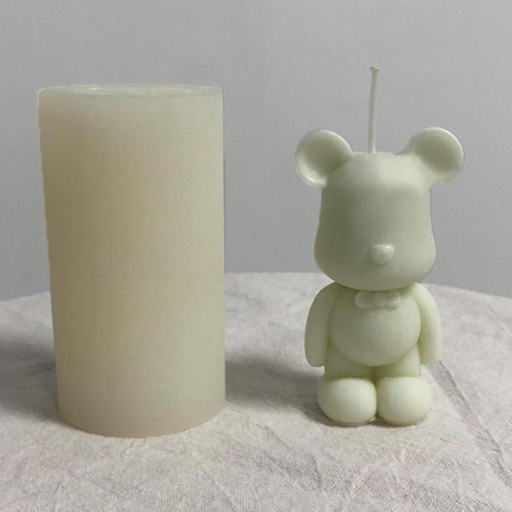 3D Gloomy Bear Candle| Silicone Mold NonStick Aromatherapy Candle Chocolate Cake Mold| Craft Aromatherapy Gypsum Gift Making Mold